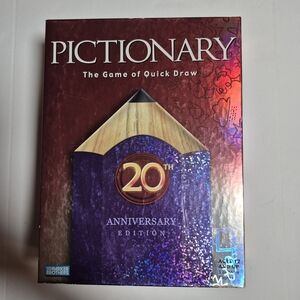 Pictionary 20th Anniversary Edition Complete Board Game Parker Brothers 2005